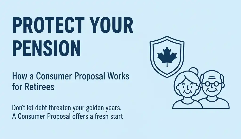 Protect your pension from creditors with a consumer proposal